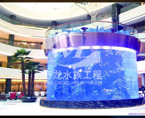 西寧萬達亞克力魚缸